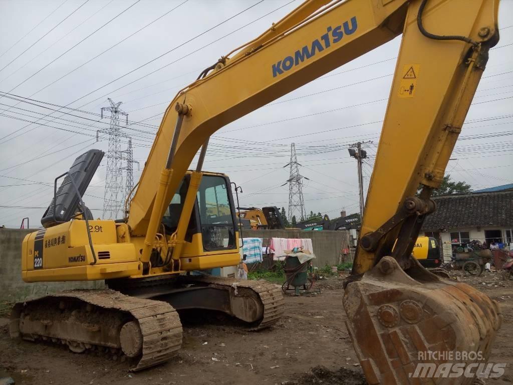 Komatsu pc220-7 Pásová rýpadla