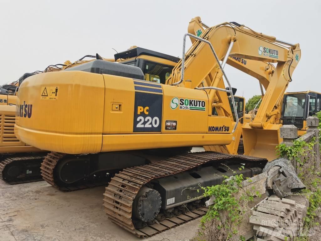Komatsu PC 220-7 Pásová rýpadla