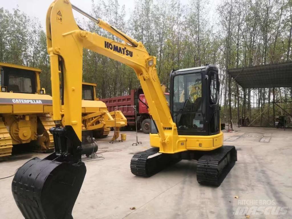 Komatsu PC55MR Pásová rýpadla