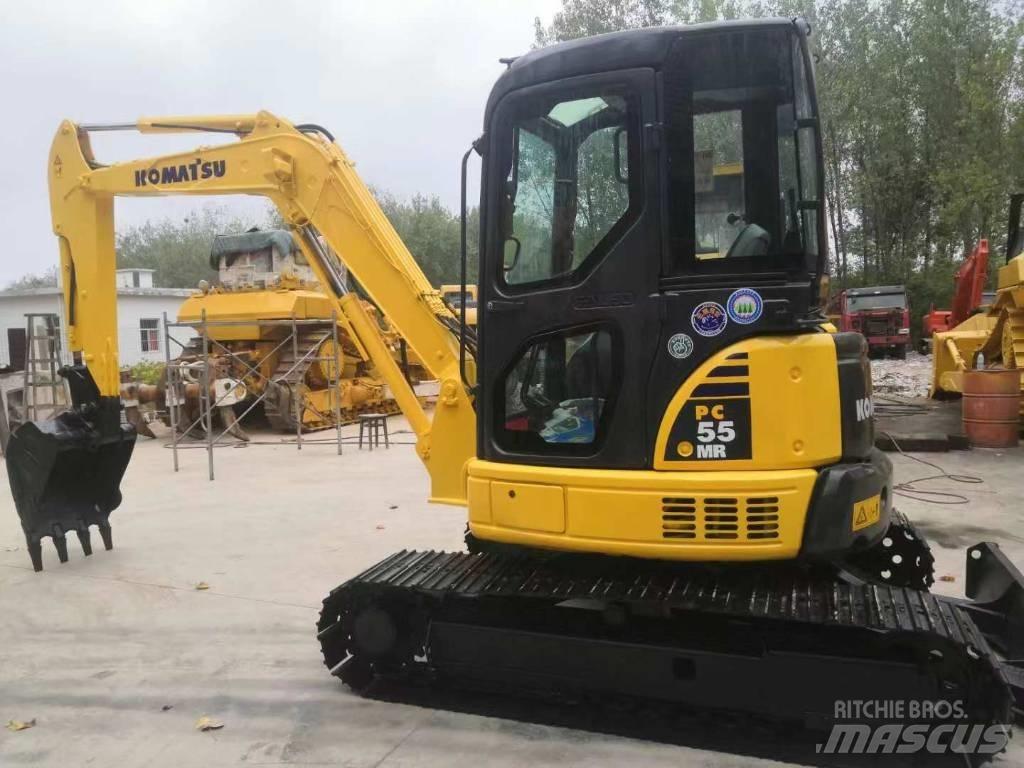 Komatsu PC55MR Pásová rýpadla