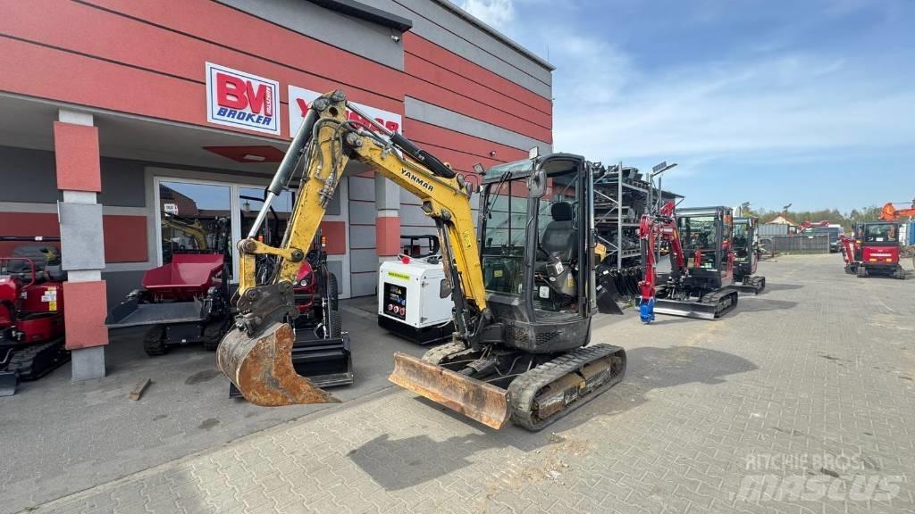 Yanmar Vio 25 Mini rýpadla < 7t