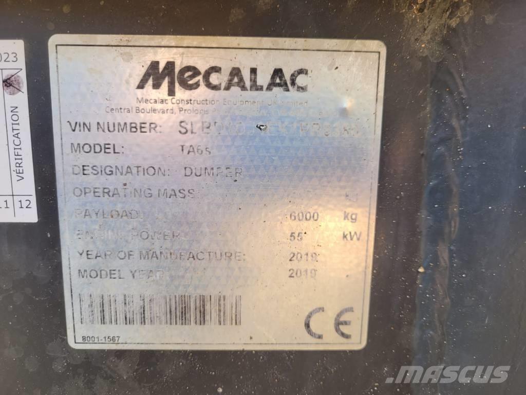 Mecalac TA 6.A Kloubové dempry