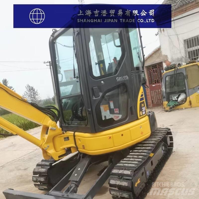 Komatsu PC 35 MR Pásová rýpadla