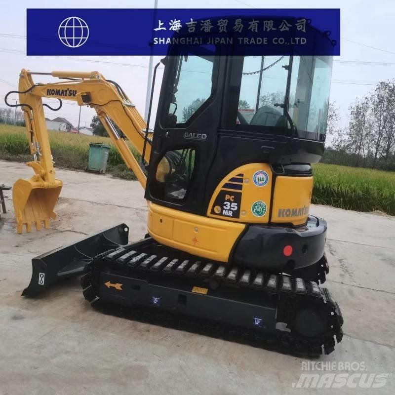 Komatsu PC 35 MR Pásová rýpadla
