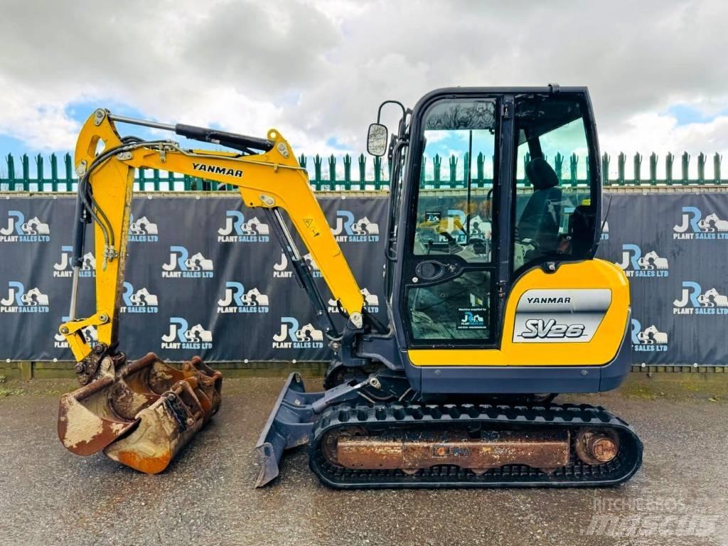 Yanmar SV 26 Mini rýpadla < 7t