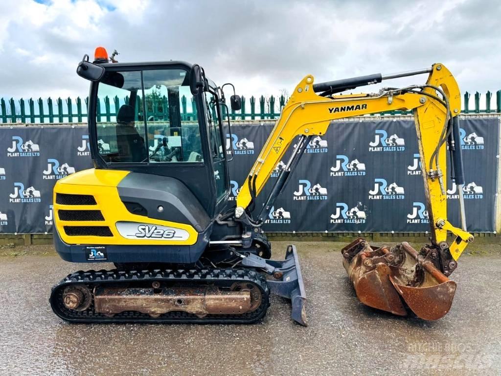 Yanmar SV 26 Mini rýpadla < 7t