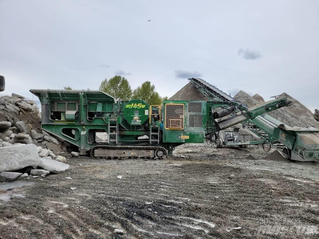 McCloskey J45 Drtící zařízení
