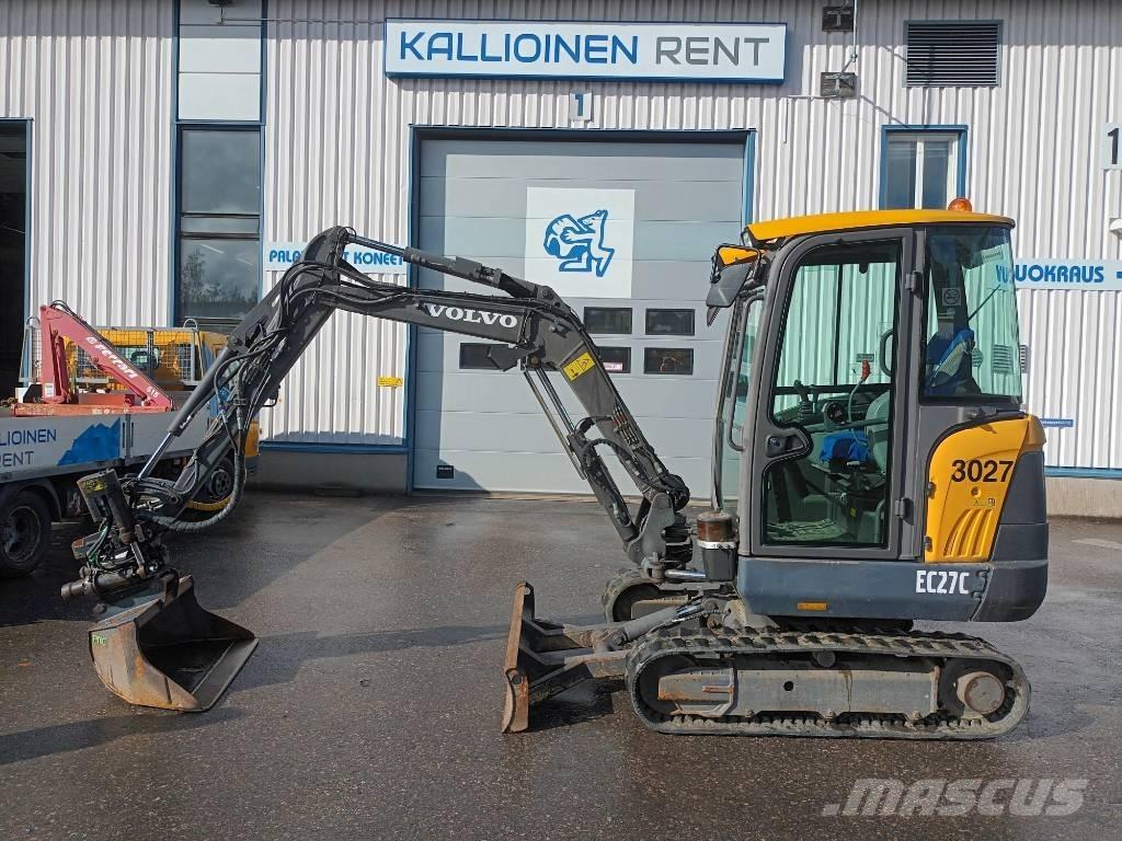 Volvo EC 27 C Mini rýpadla < 7t