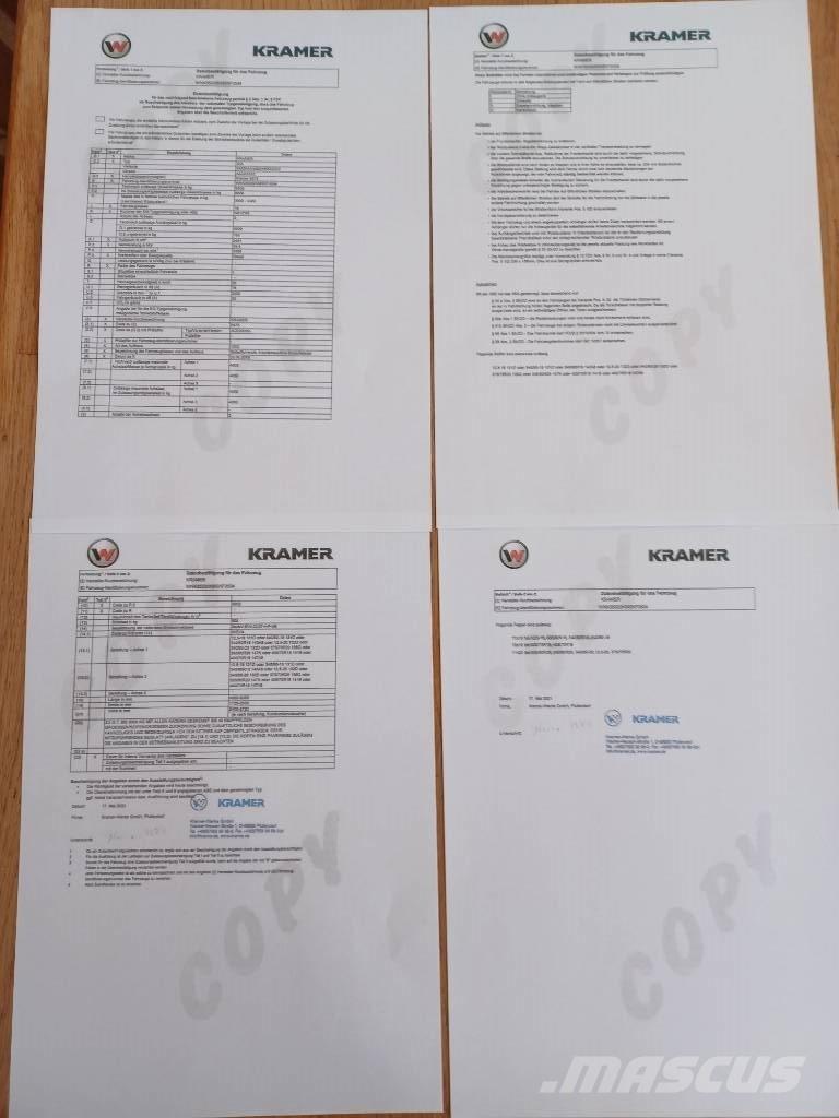 Kramer 5075 Kolové nakladače