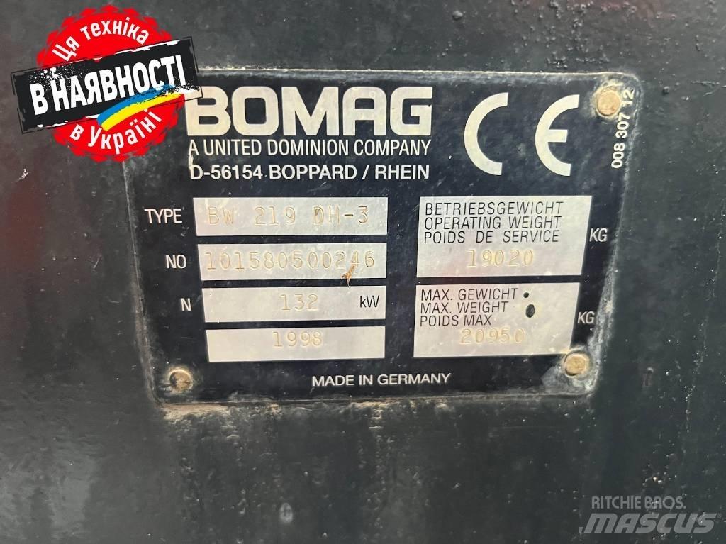 Bomag 219 DH-5 Další válce