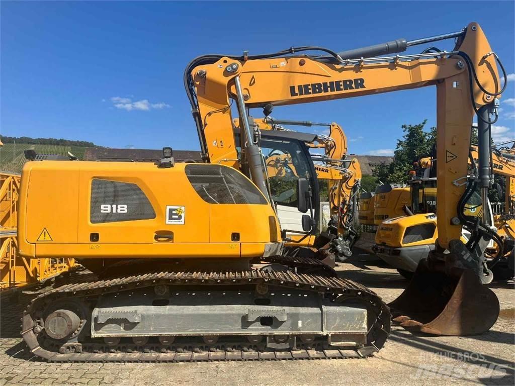 Liebherr R918 Pásová rýpadla