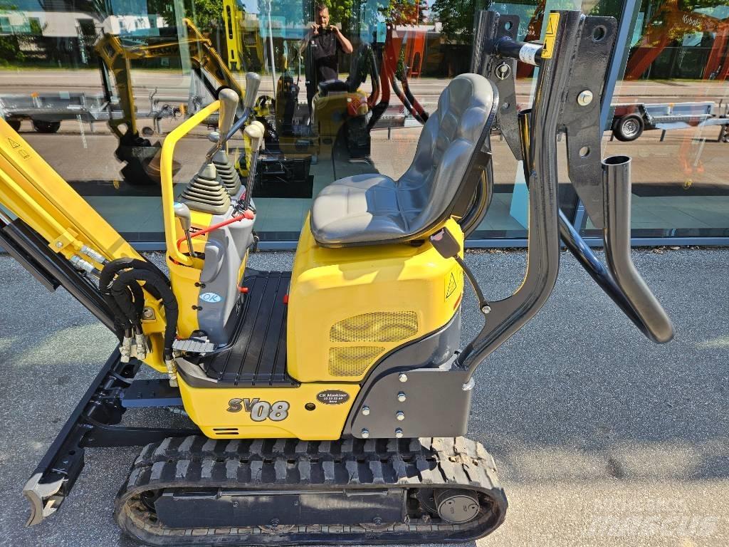 Yanmar SV 08 Mini rýpadla < 7t