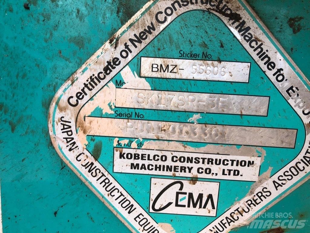 Kobelco SK 17 SR-5 Mini rýpadla < 7t