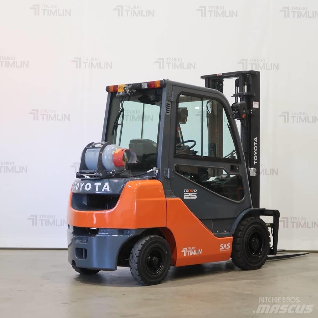 Toyota 02-8FGF25 LPG vozíky
