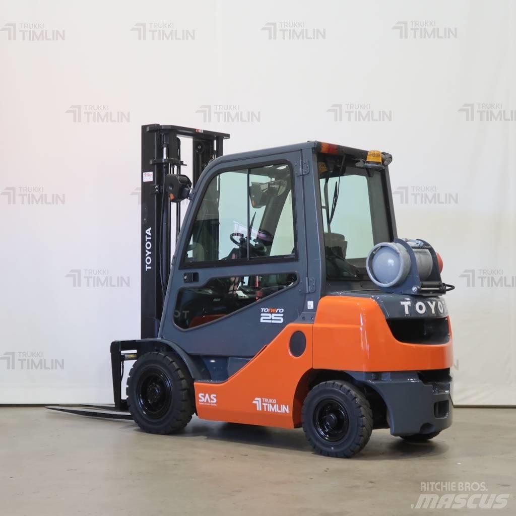 Toyota 02-8FGF25 LPG vozíky