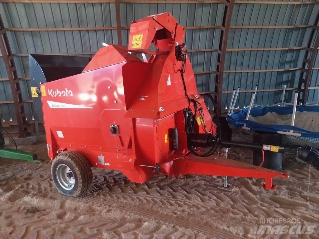 Kubota BC 1300 PRO Drtiče a řezače balíků