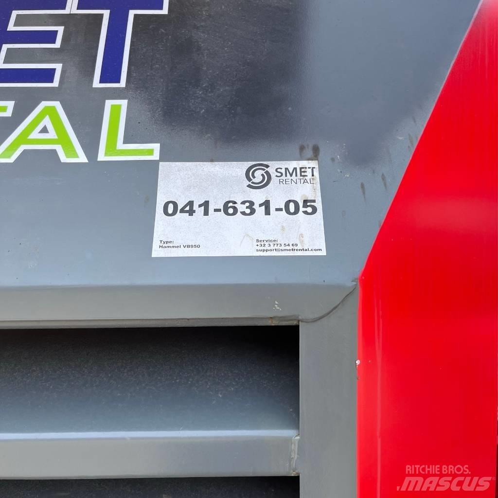 Hammel VB 950 DK Drtiče odpadu