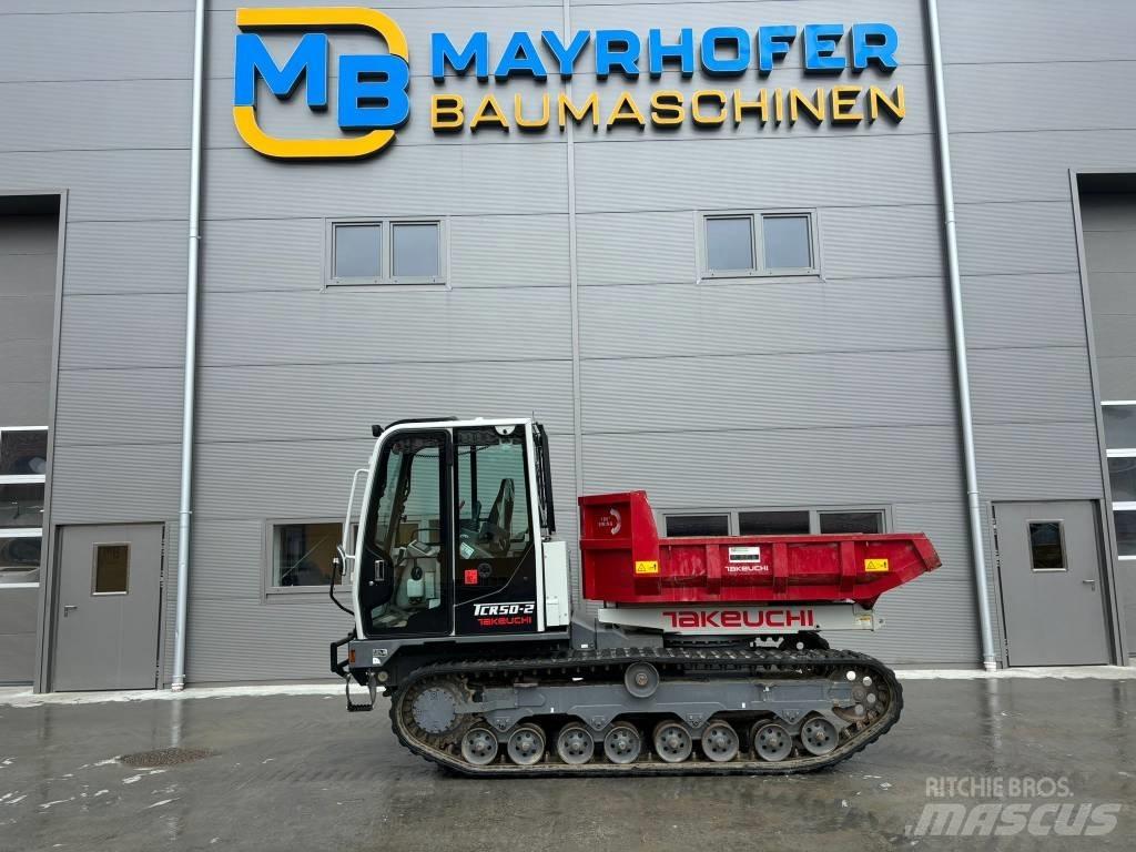 Takeuchi TCR50-2 Pásové dempry