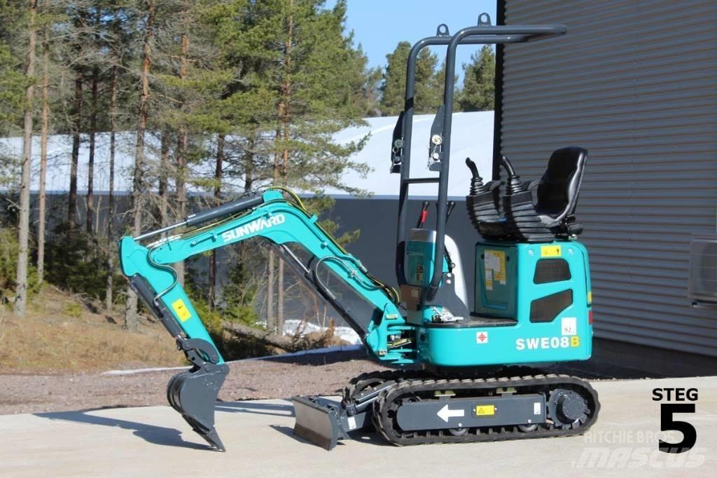 Sunward SWE 08 B Mini rýpadla < 7t