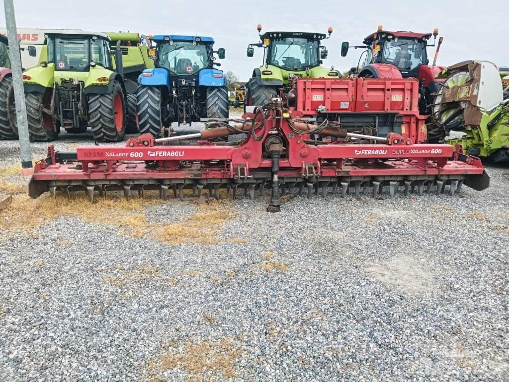 Feraboli XXL 600 Rotační brány a půdní frézy