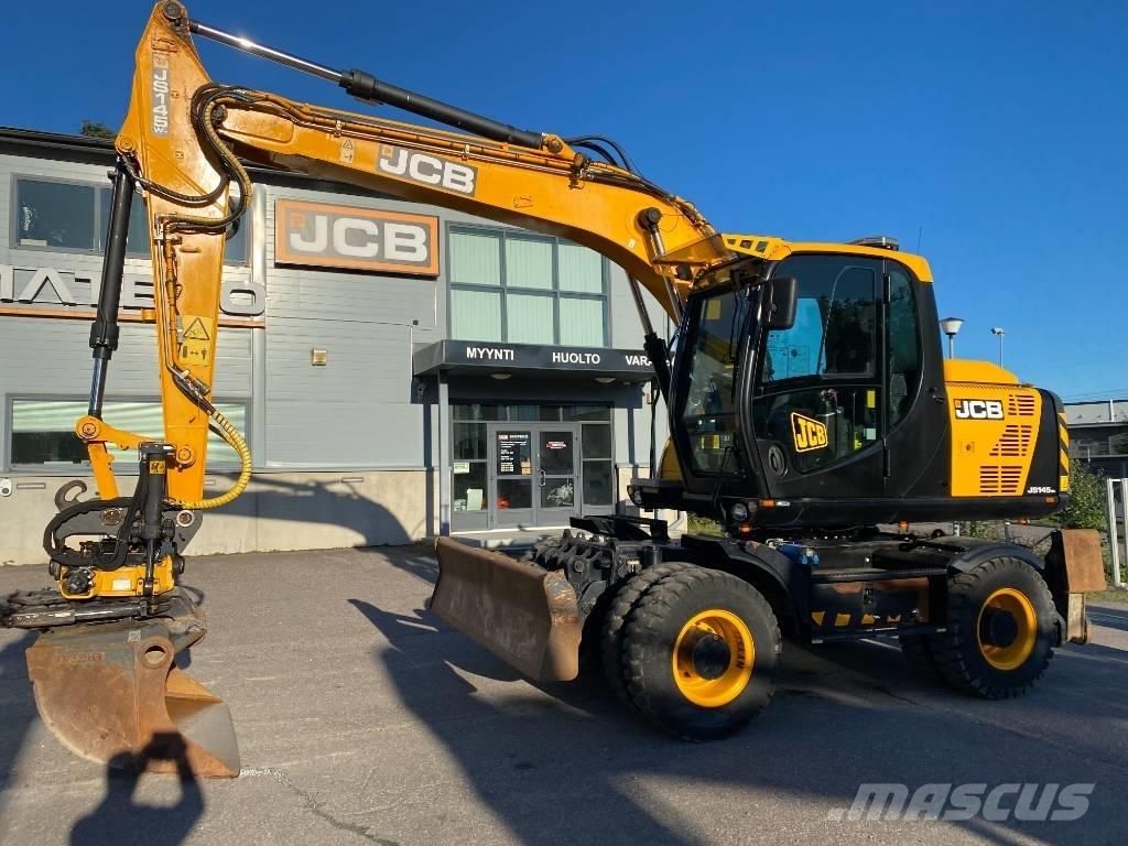 JCB JS145W T4i Kolová rýpadla