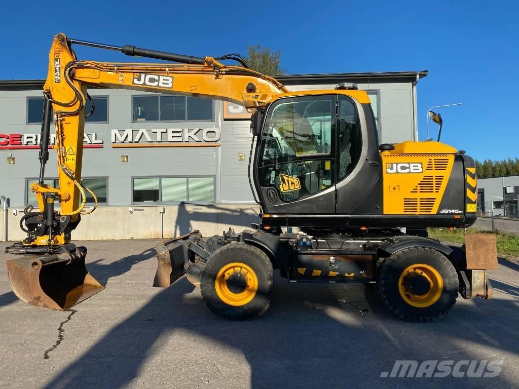 JCB JS145W T4i Kolová rýpadla