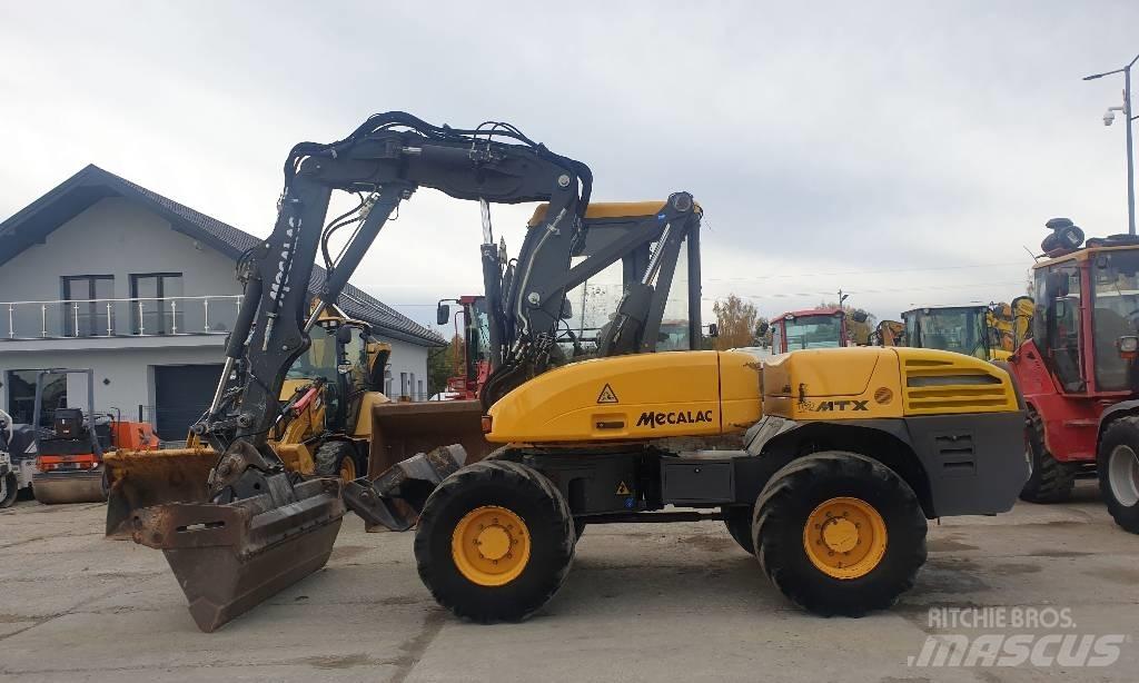 Mecalac 12 M TX Kolová rýpadla