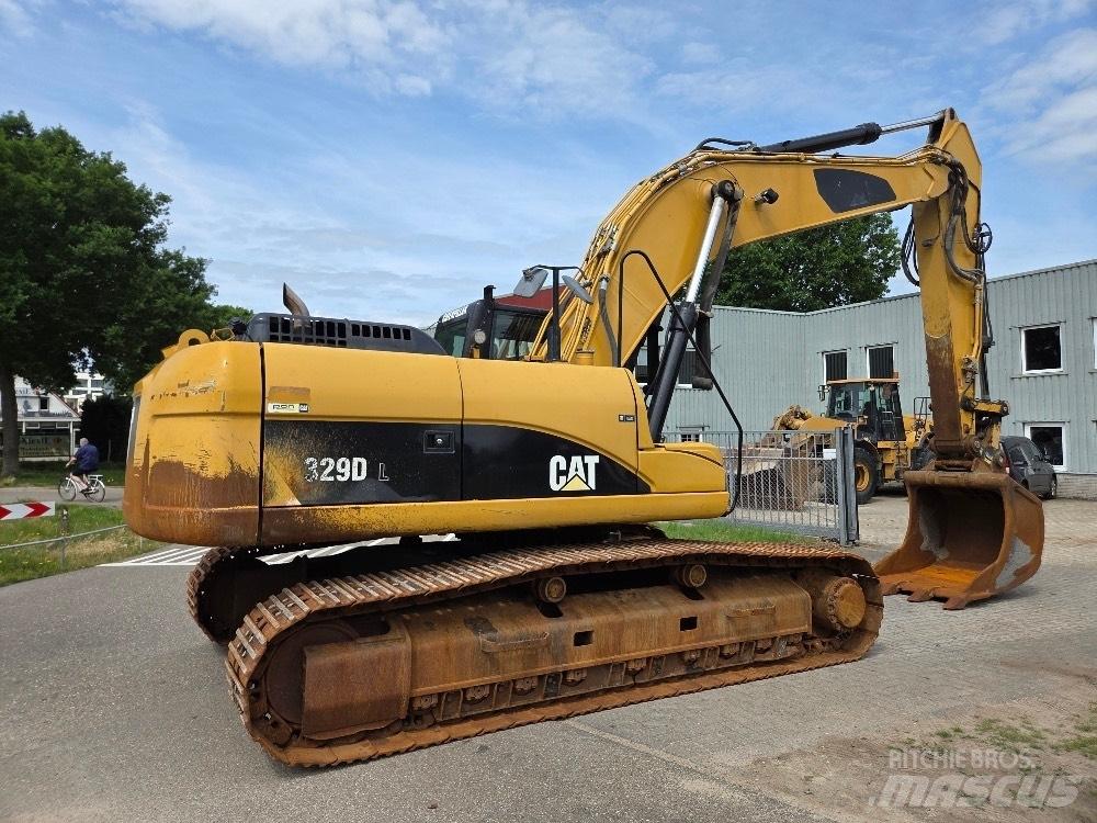 CAT 329DL Pásová rýpadla