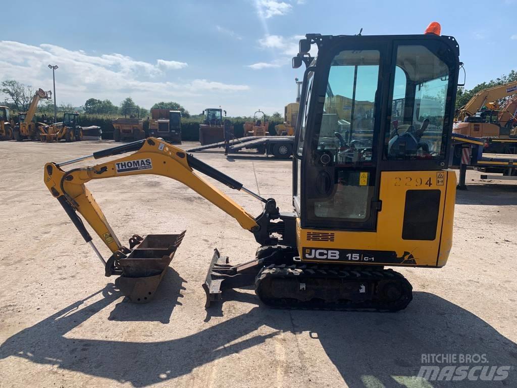 JCB 15 C-1 Mini rýpadla < 7t