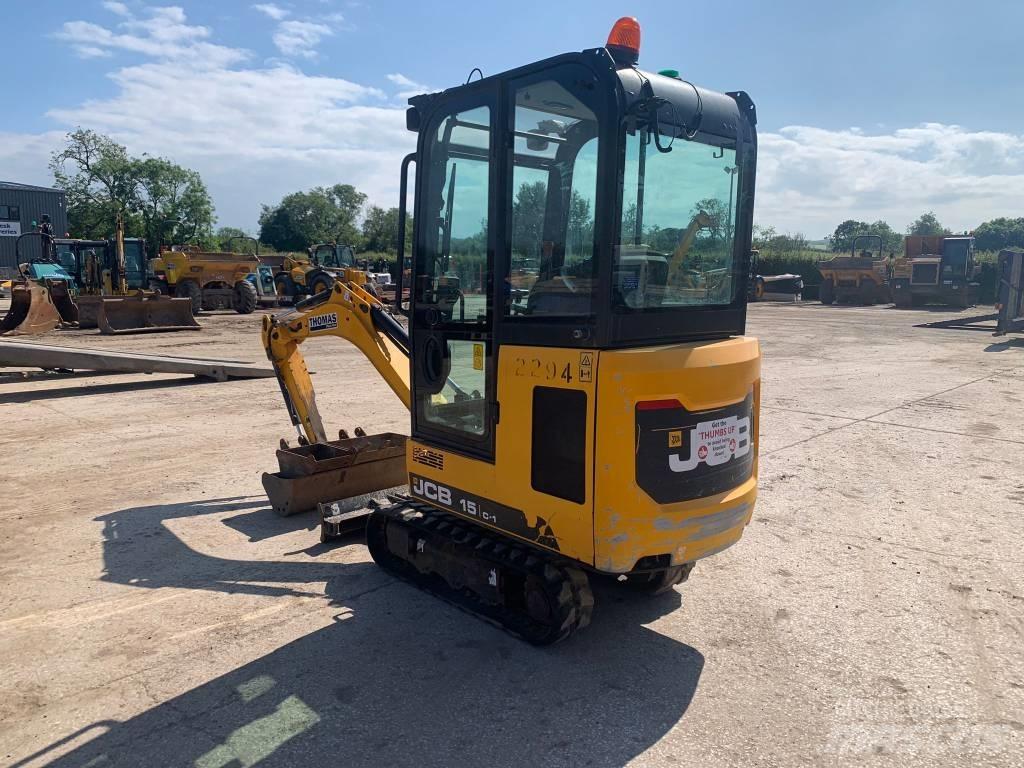 JCB 15 C-1 Mini rýpadla < 7t