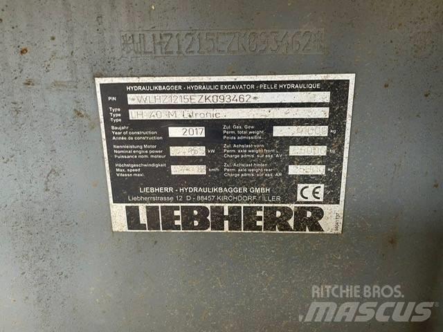 Liebherr LH40M Stroje pro manipulaci s odpadem