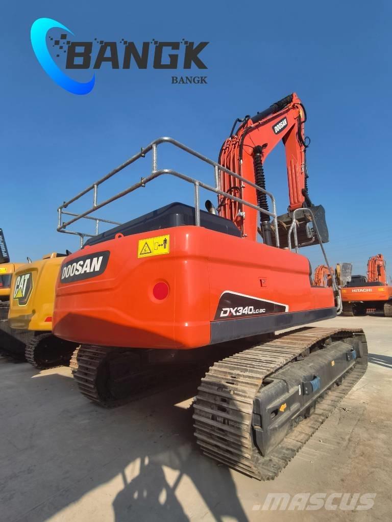Doosan DX 340 LC Pásová rýpadla