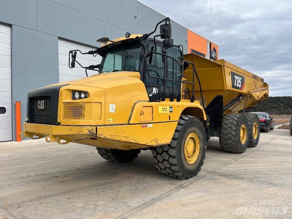 CAT 735 Kloubové dempry