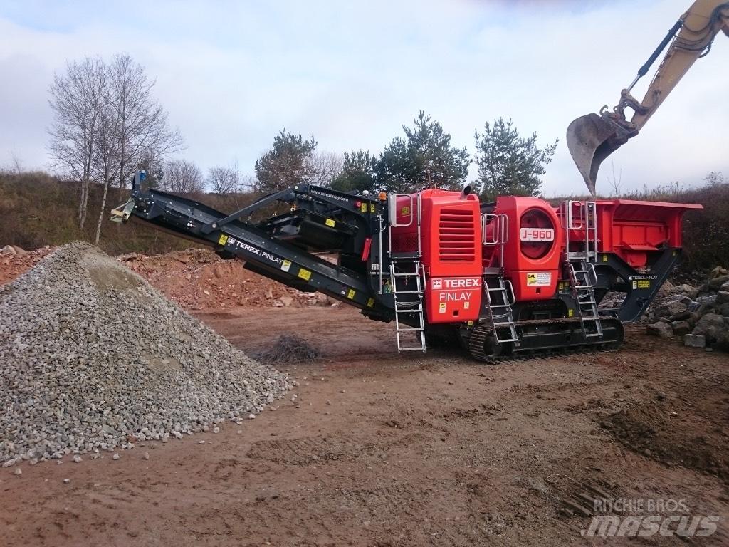 Terex Finlay J960 Drtící zařízení