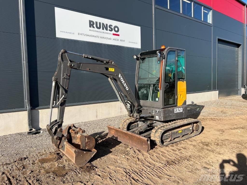 Volvo ECR 25 D Mini rýpadla < 7t