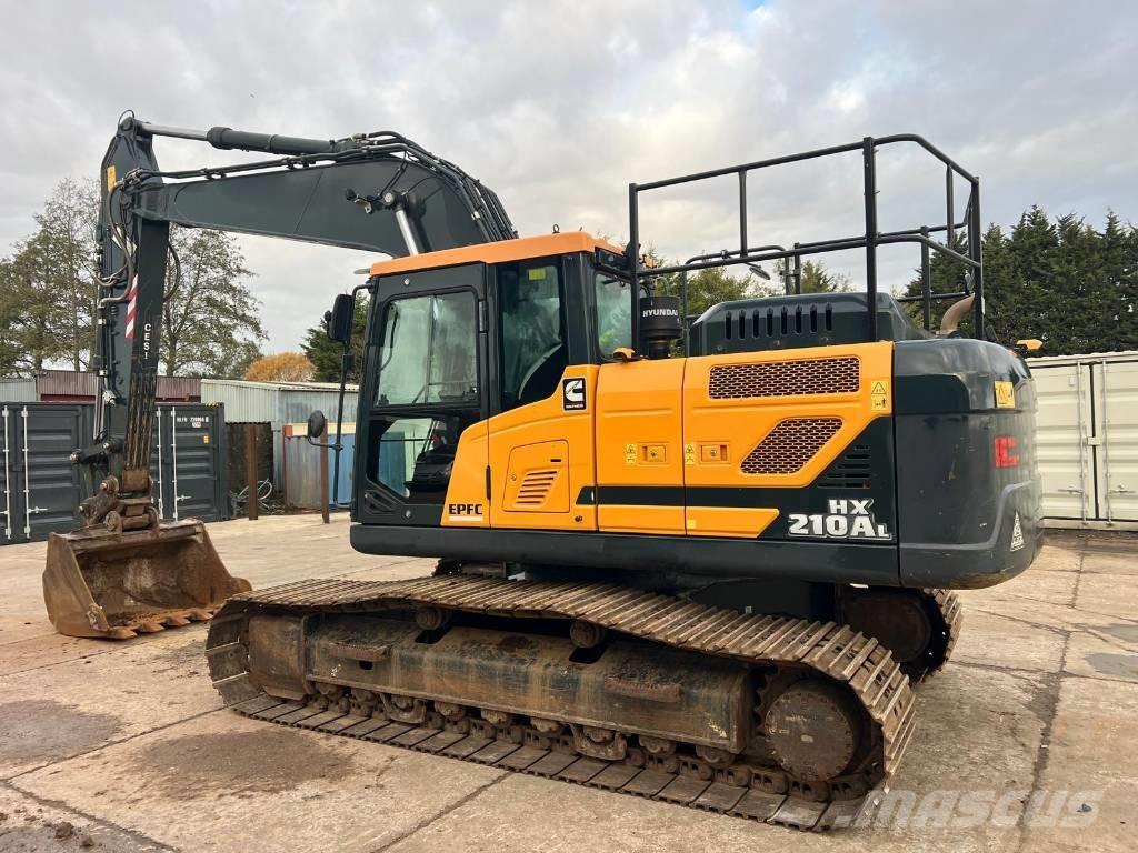 Hyundai HX 210 AL Pásová rýpadla