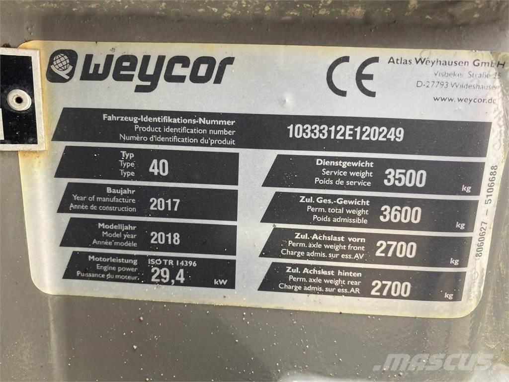 Weycor AR40 Agrar Víceúčelové nakladače