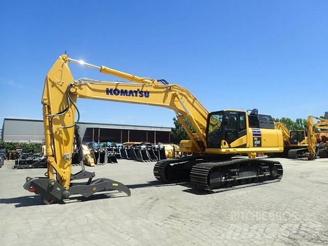 Komatsu PC 490 LC-11 Pásová rýpadla