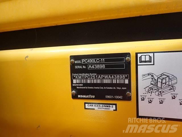 Komatsu PC 490 LC-11 Pásová rýpadla