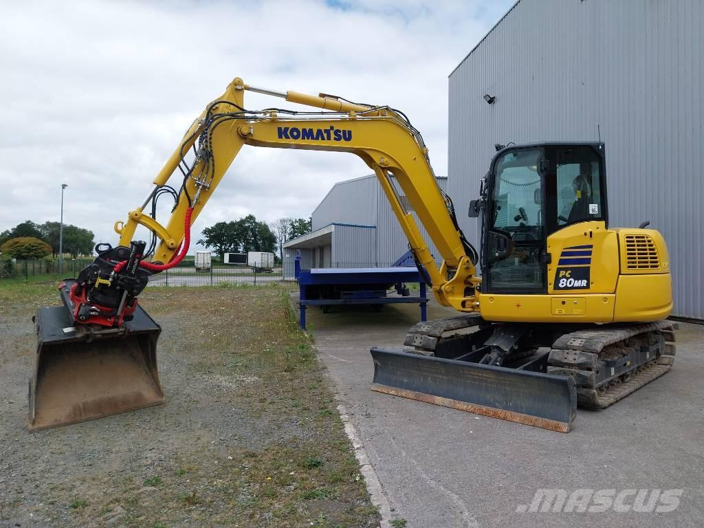 Komatsu PC80MR-5 Midi rýpadla 7t - 12t