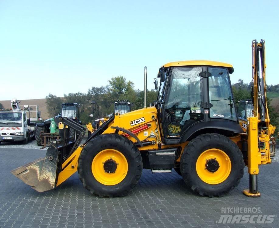 JCB 4CX Rýpadlo-nakladače