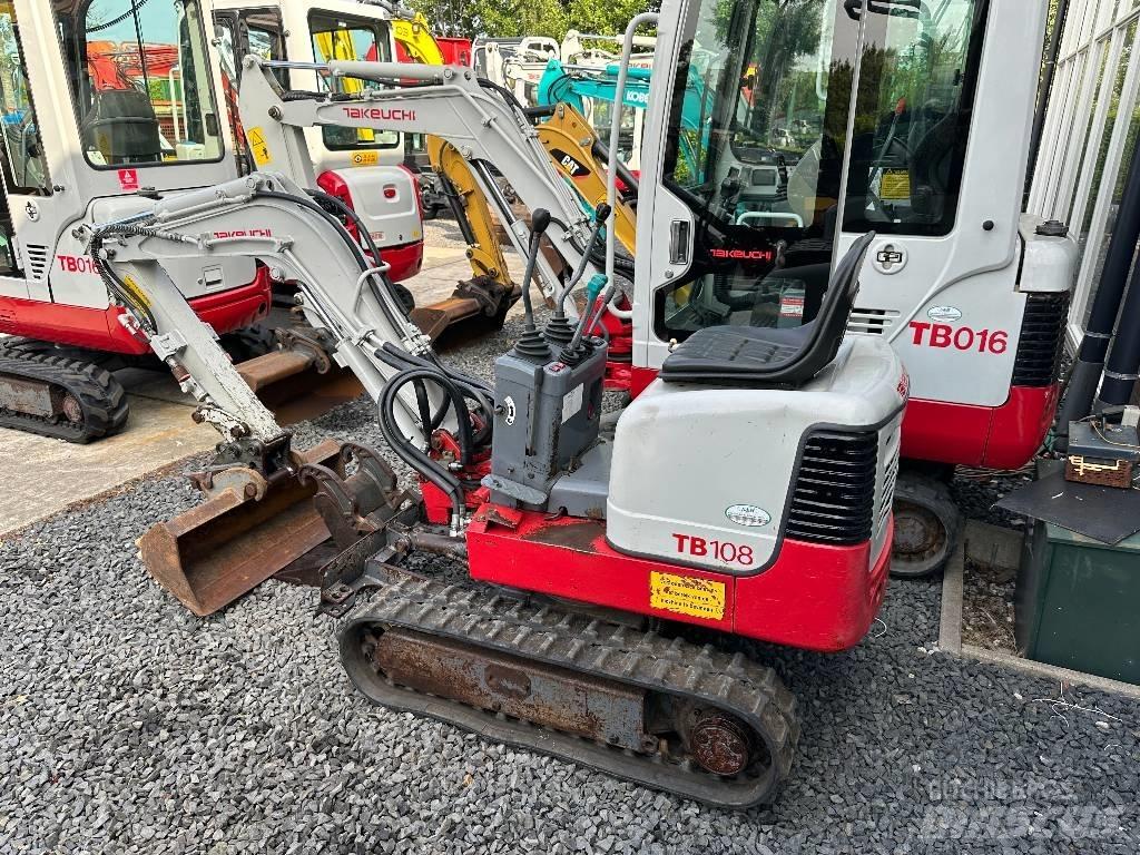 Takeuchi TB108 Mini rýpadla < 7t