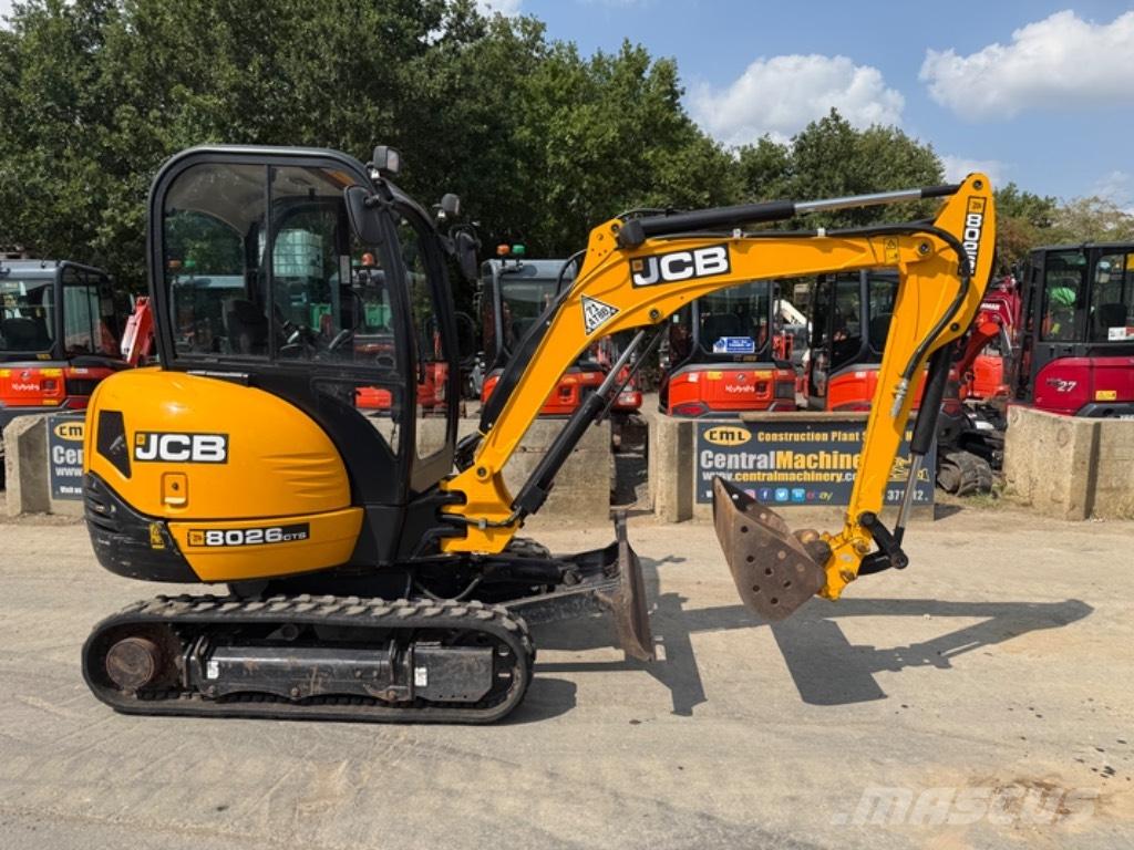 JCB 8026 CTS Mini rýpadla < 7t