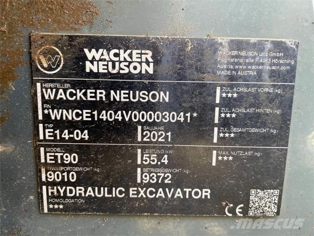 Wacker Neuson ET90 Pásová rýpadla