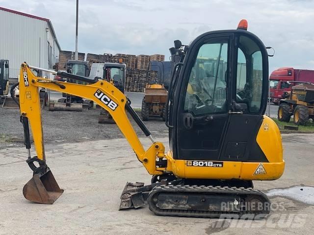 JCB 8018 Mini rýpadla < 7t