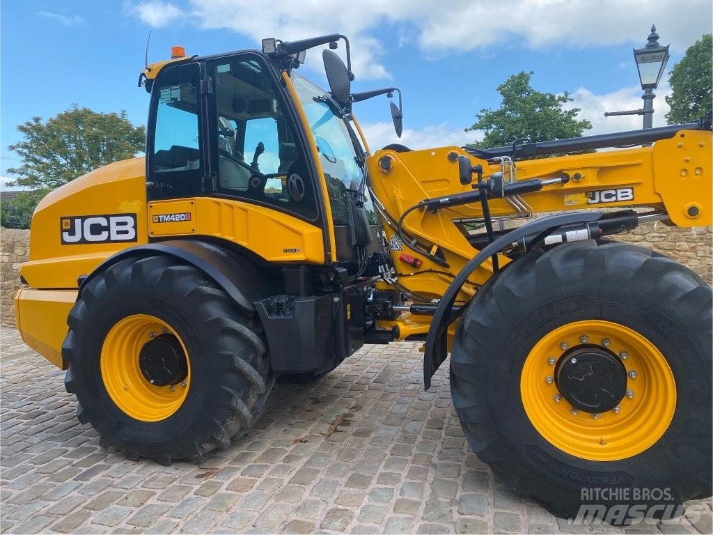 JCB Tm420s Teleskopické nakladače pro zemědělství