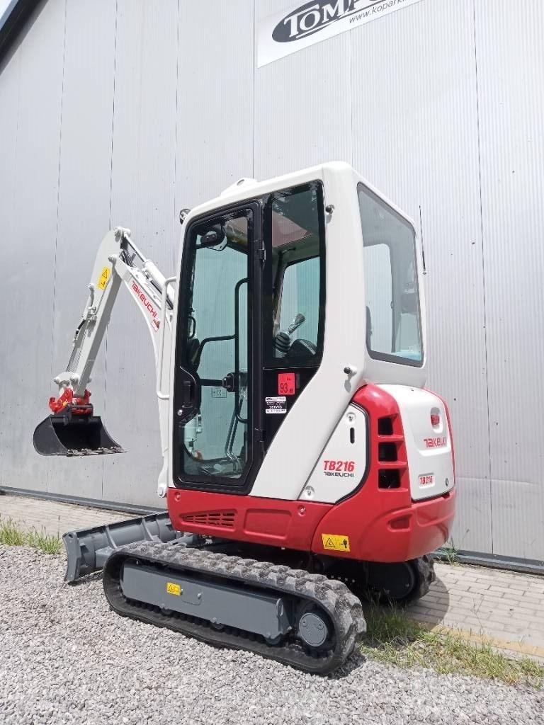 Takeuchi TB 216 Mini rýpadla < 7t
