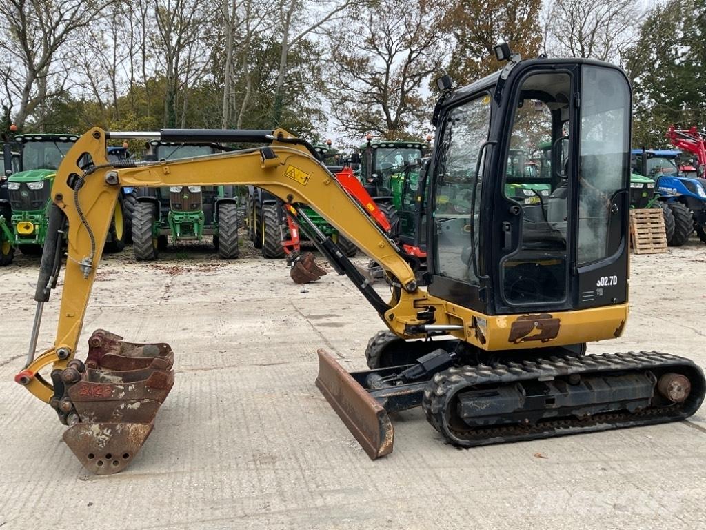 CAT 302.7 D CR Mini rýpadla < 7t