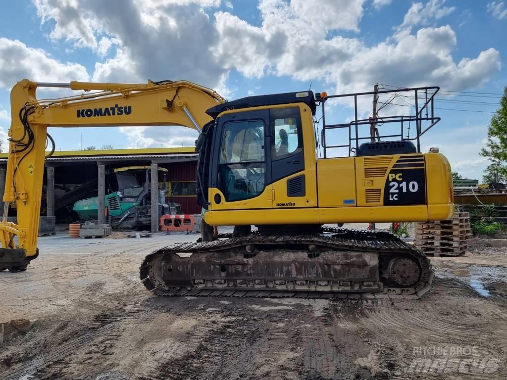 Komatsu PC 210-8 Pásová rýpadla