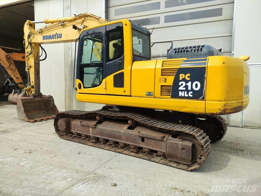 Komatsu PC 210 NLC-8 Pásová rýpadla